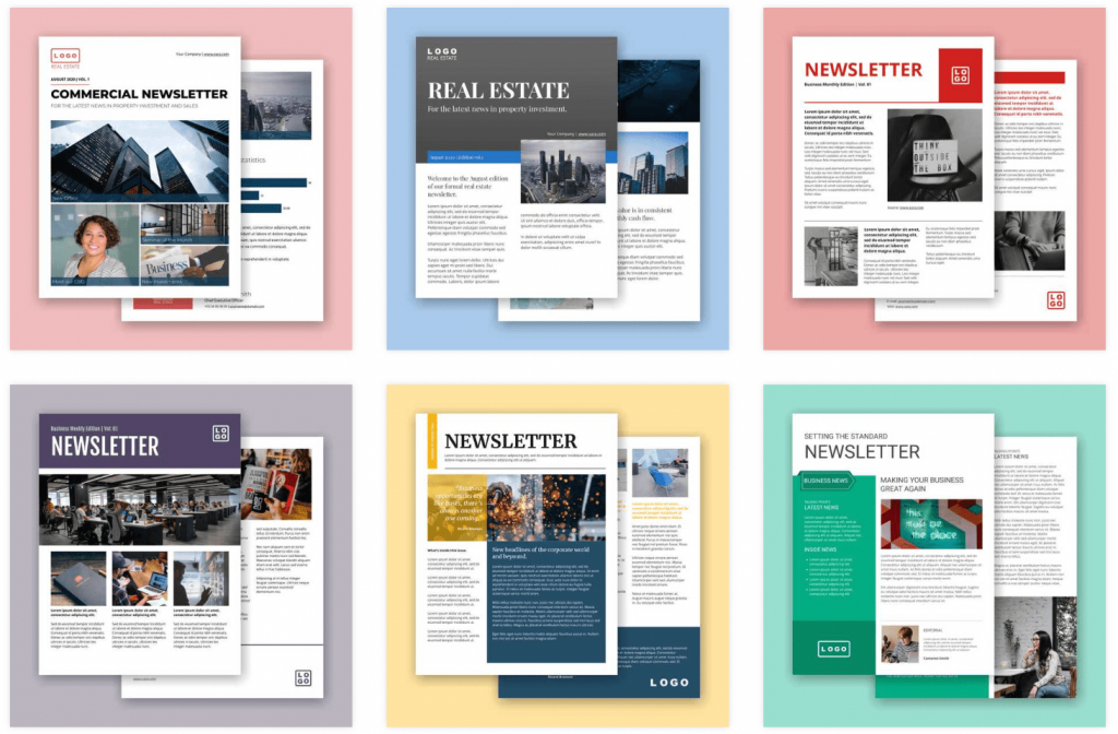 Newsletter templates from Xara Cloud