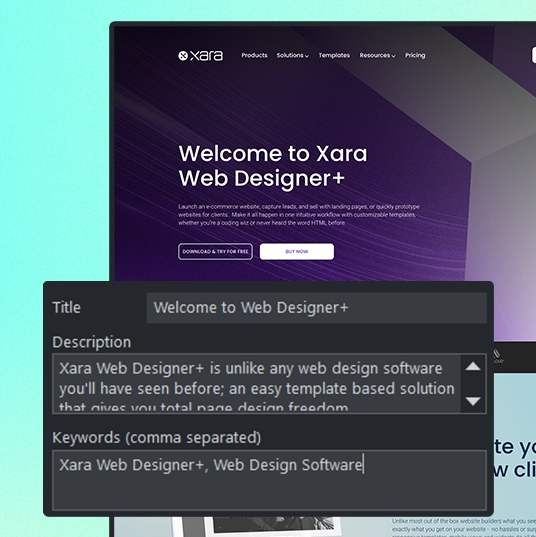 Optimized for SEO