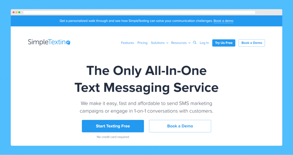 Best SMS Software for Real Estate - SimpleTexting