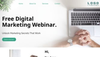 Webinar Website