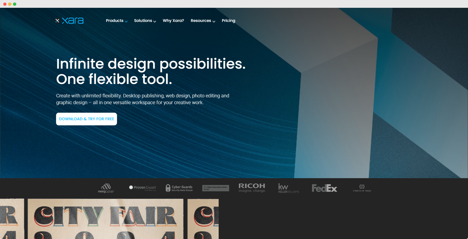 Xara Designer Pro+ Website