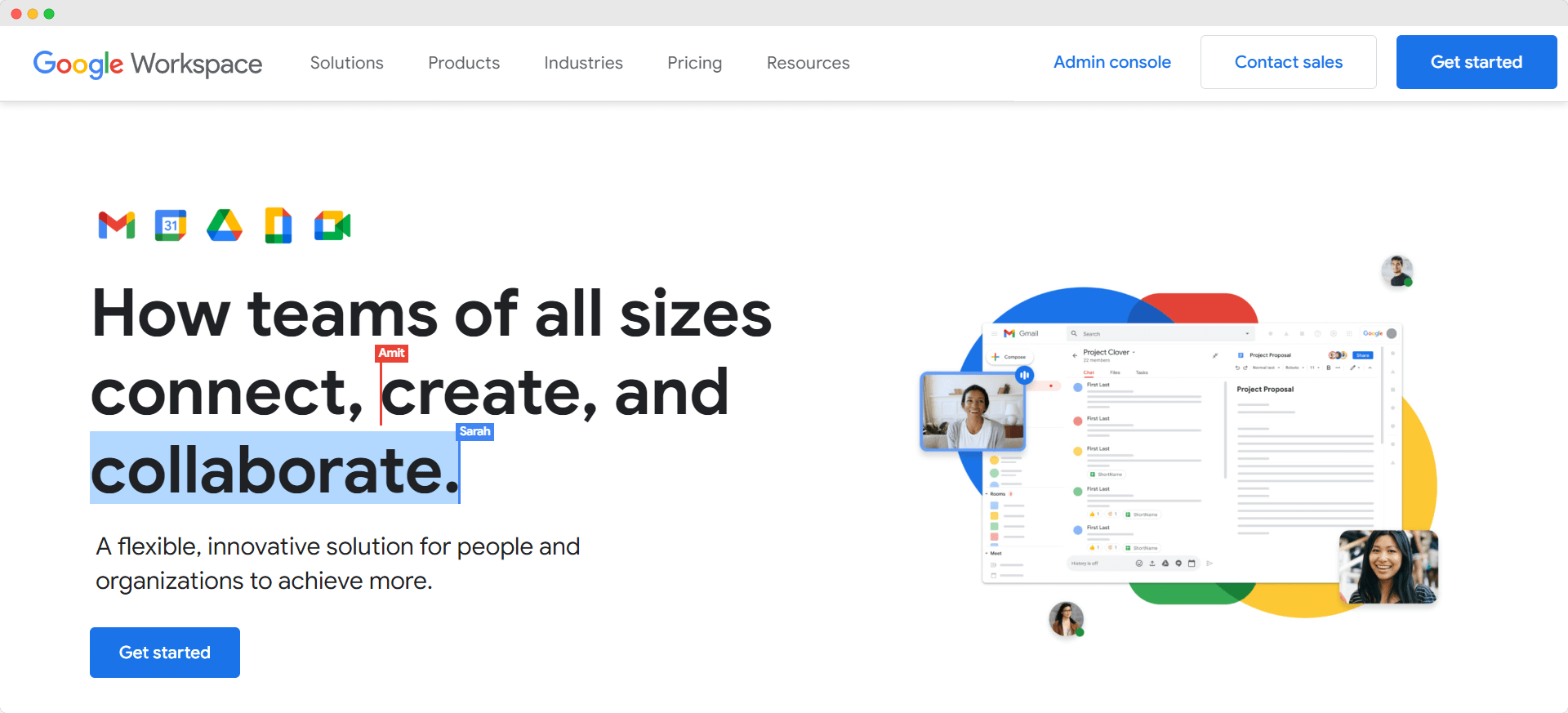 Google Workspace Website