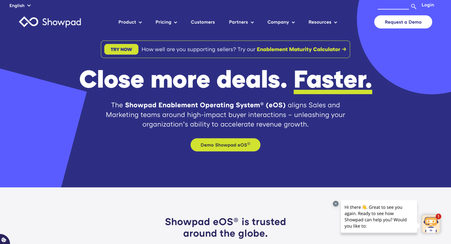 Showpad Sales Enablement Content Platforms