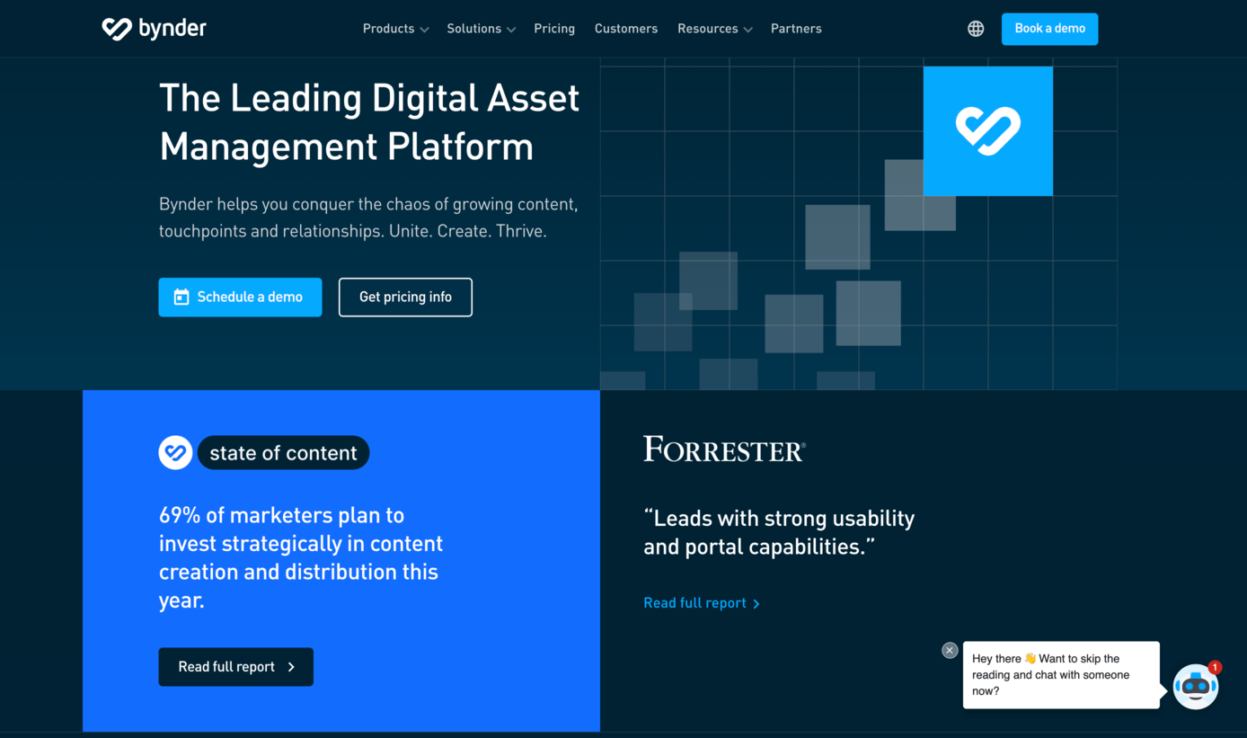 Bynder Digital Asset Management Software