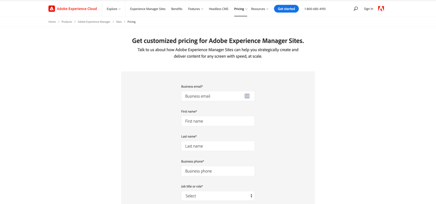 Adobe Digital Asset Management Software Pricing