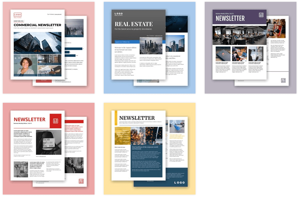 Xara Newsletter Templates for Real Estate