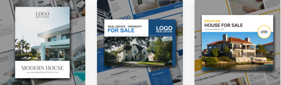 Brochure Real Estate Ad Templates