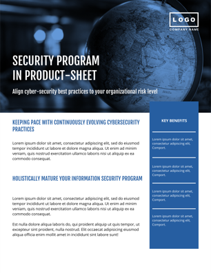 Security Program Us Letter