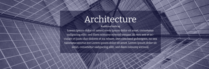 Architecture Headerphoto