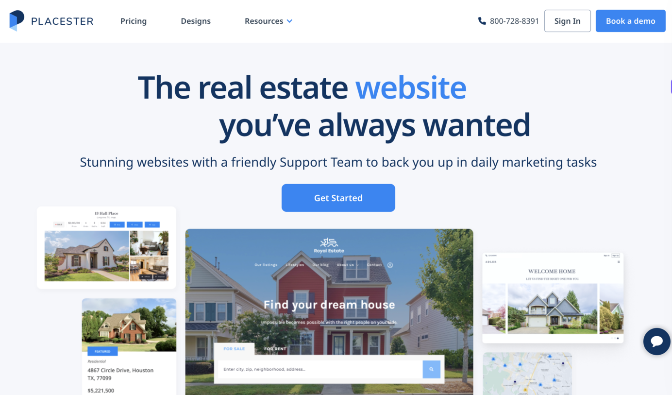 Placester Best Real Estate Website Builders