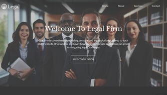 Legal Firm Website