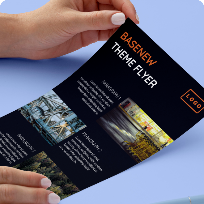 flyers marketing materials