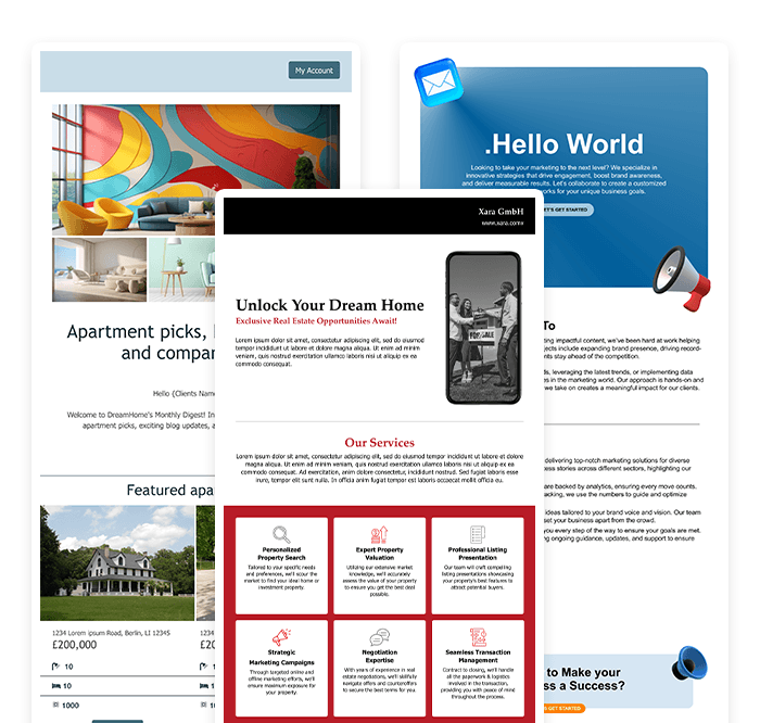 E-Mail Marketing Templates