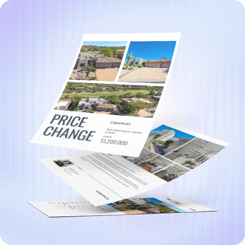 price reduction modern flyer