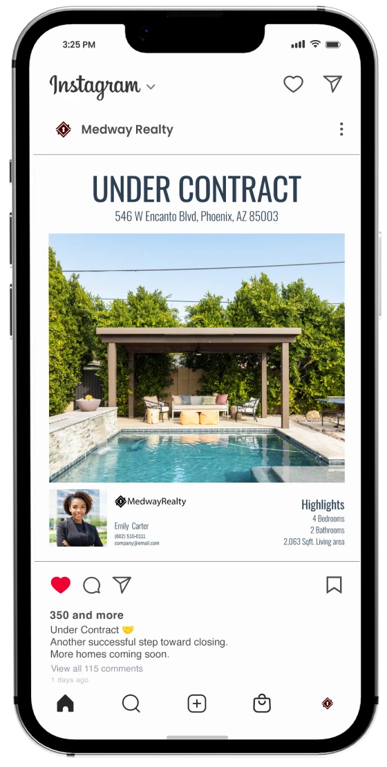 under contract modern iphone