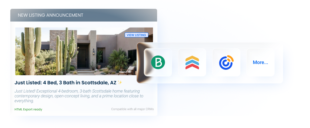 new listing announcement