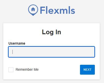 desert mls login screen