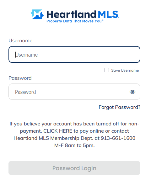Heartland MLS login
