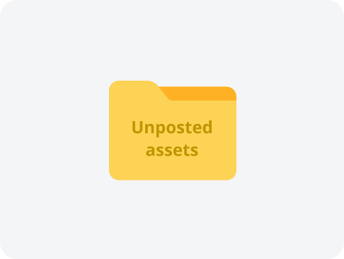 Workload #6 - unposted assets