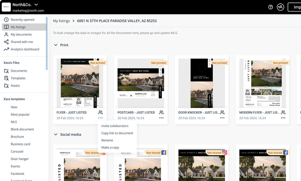 customer story - Xara Cloud marketing automation platform for real estate