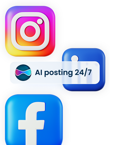 AI posting 24/7